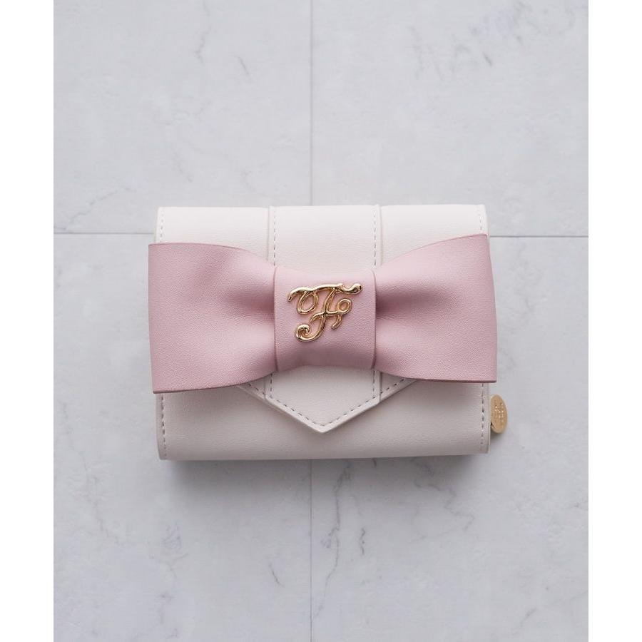 Maison de FLEUR（メゾンドフルール） バイカラーベルトリボンミニ