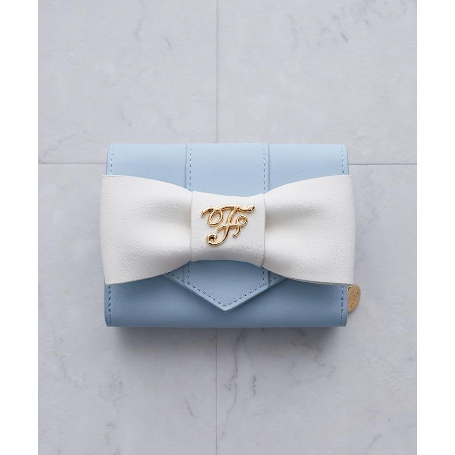 Maison de FLEUR（メゾンドフルール） バイカラーベルトリボンミニ