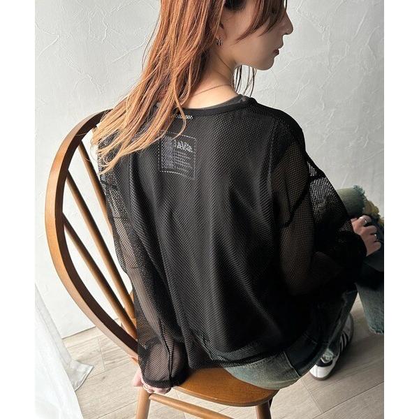 【新品タグ付き】メッシュレイヤードギャザートップス 新品タグ付き】メッシュレイヤードギャザートップス - メルカリ