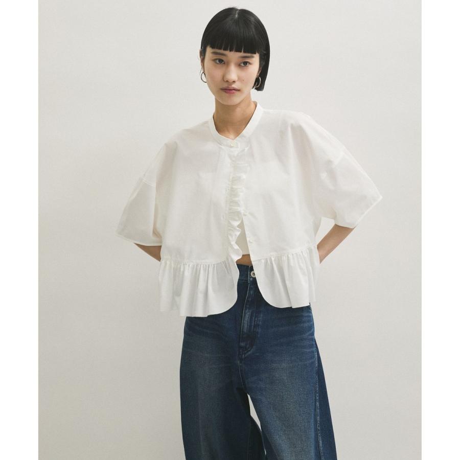 ADAM ET ROPE'（アダムエロペ） フリルブラウス : マルイ(丸井)Yahoo