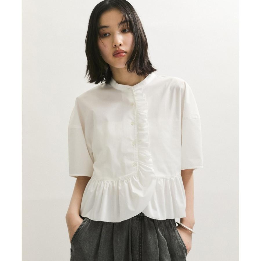 ADAM ET ROPE'（アダムエロペ） フリルブラウス : マルイ(丸井)Yahoo