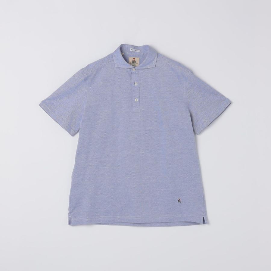 ギローバーポロシャツ カッタウェイシップス 別注M ライトブルー