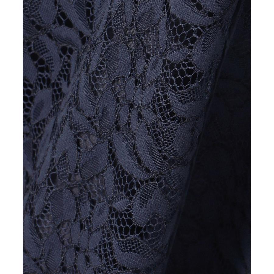 自由区 【洗える】フラワーリーフコードレース ワンピース : マルイ