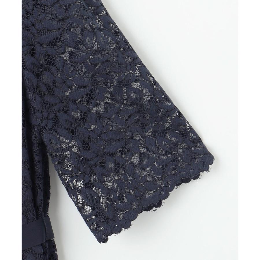 自由区 【洗える】フラワーリーフコードレース ワンピース : マルイ