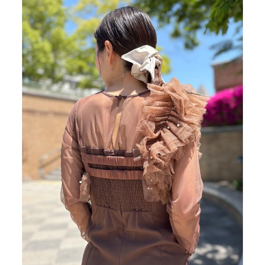 andresd pearl bustier dress ブラウン L ANDRESD 【ANDRESD】pearl bustier dress : マルイ(丸井)Yahoo!店