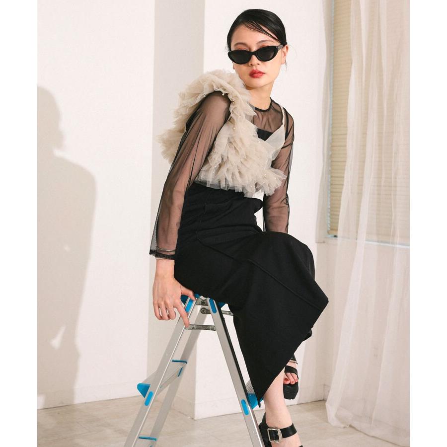 ANDRESD 【ANDRESD】pearl bustier dress : マルイ(丸井)Yahoo!店