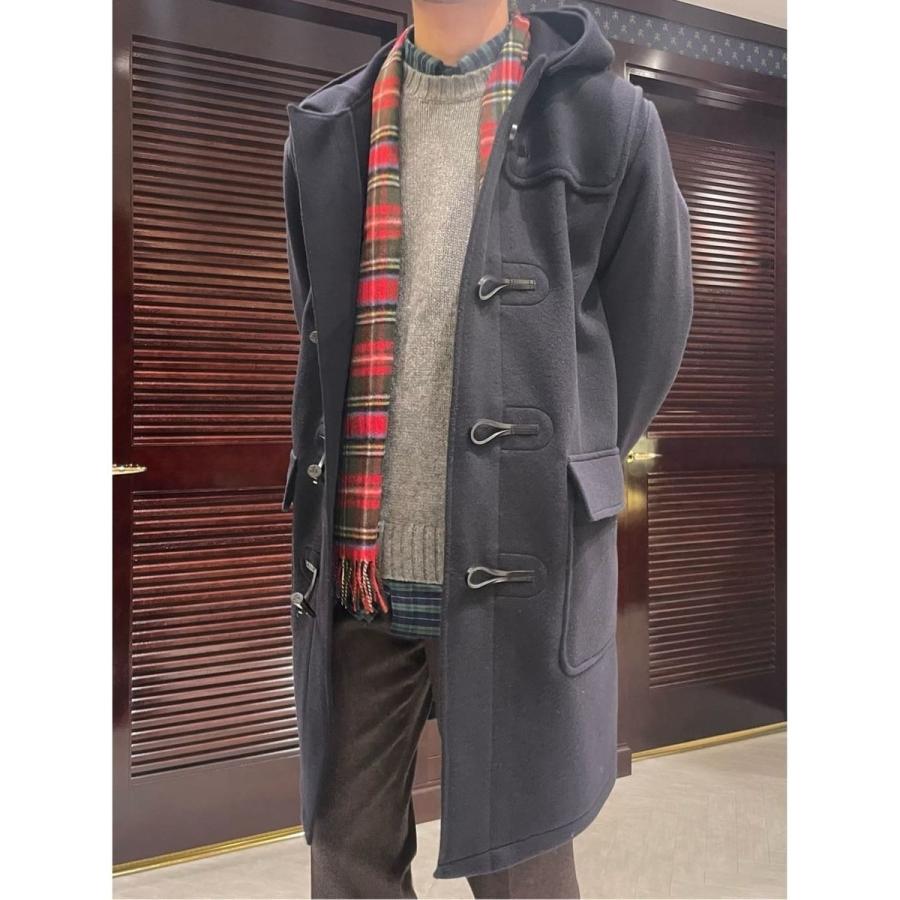 ウール ダブルフェイス ダッフルコート セレモニーの画像