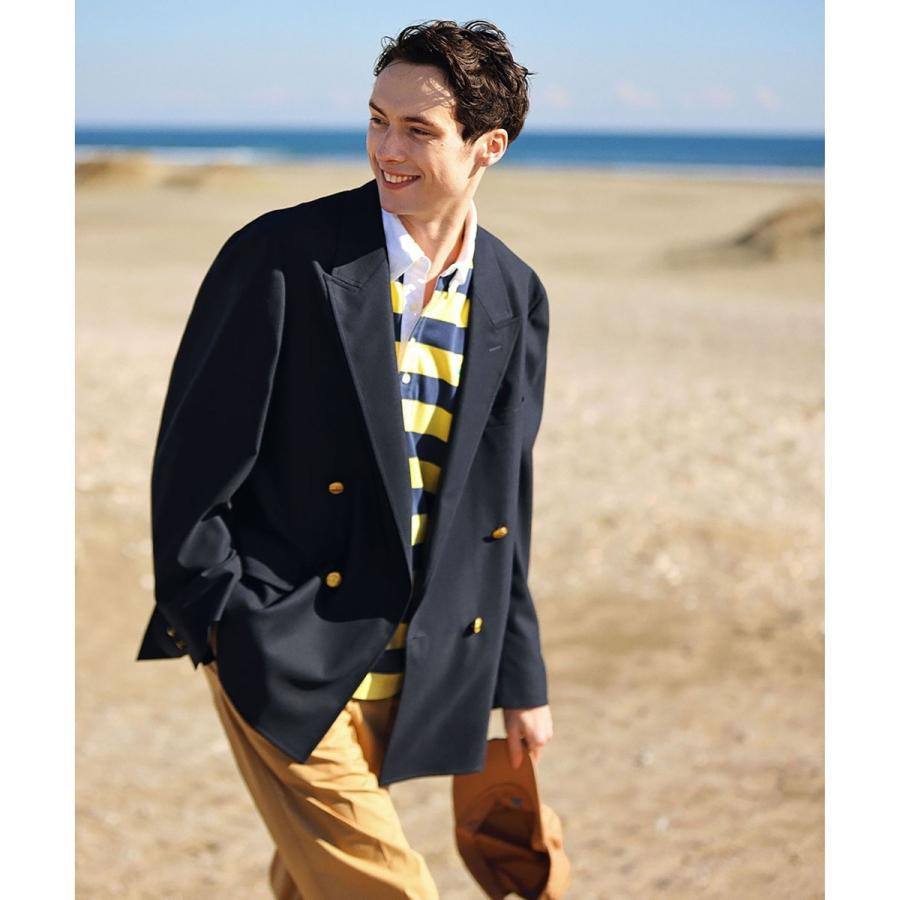 ◇オンラインストア限定◇コンバットウール ダブル4釦ブレザー