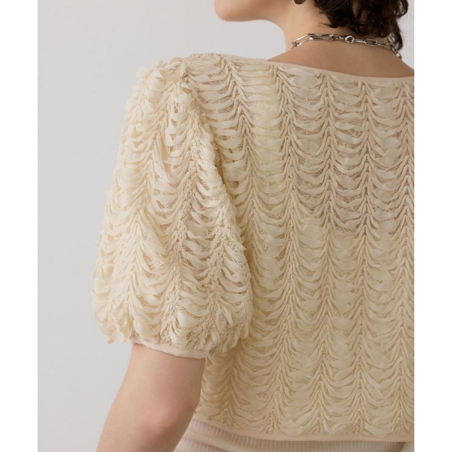 GRACE CONTINENTAL（グレースコンチネンタル） レーススカラトップ