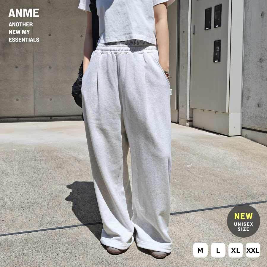 裏毛 スウェット タック ワイド パンツ ANME アンメ : マルイ(丸井