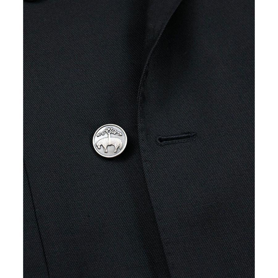 ◆JAPAN TRAD.◆ ウール　ダブル６釦ブレザー　Made by RING J セレモニーの画像