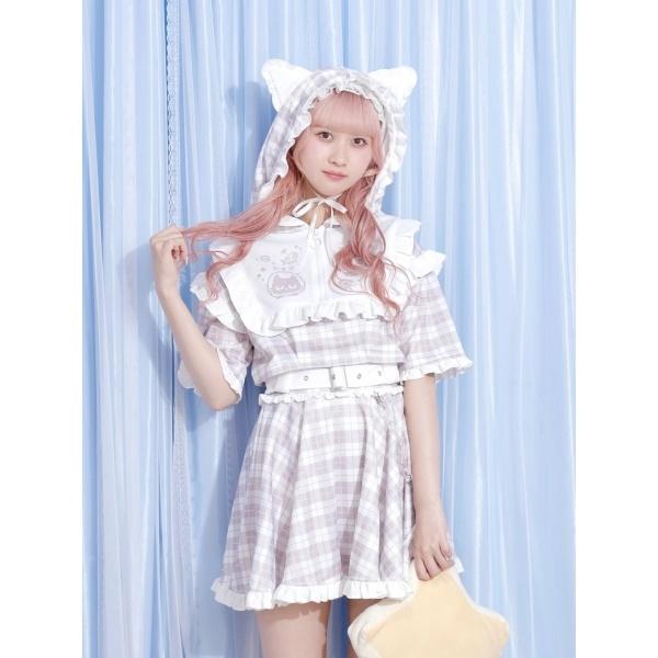 ヨークフリルチェックジャージちびパーカー : マルイ(丸井)Yahoo!店