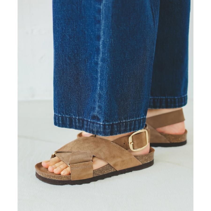 le.coeur blanc 《履き心地抜群◎》VINILOクロスベルトサンダル