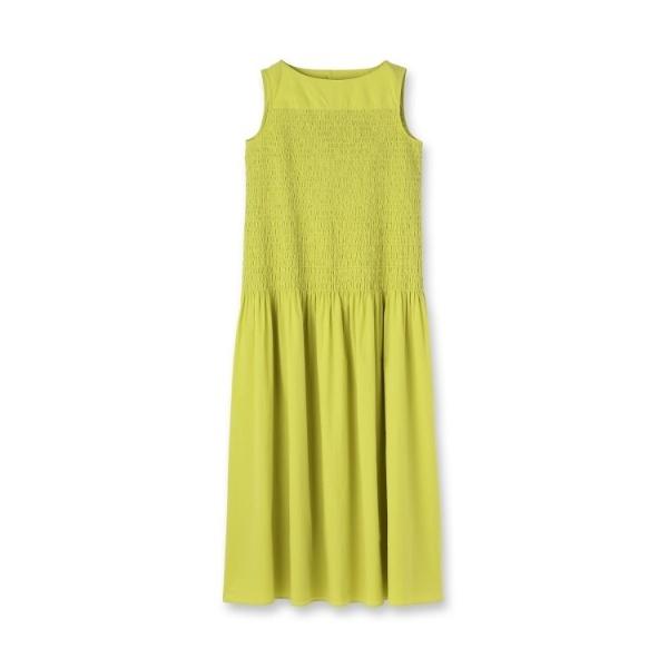 UNTITLED（アンタイトル） 【コットン100夏ワンピナロー】シャーリング