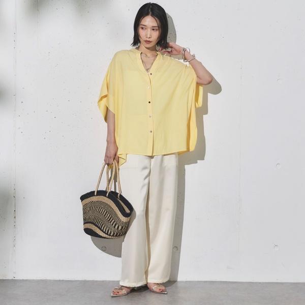 パンツ basara 刺繍入りローヘムキュロットパンツ - ブラック | ZARA Japan / 日本