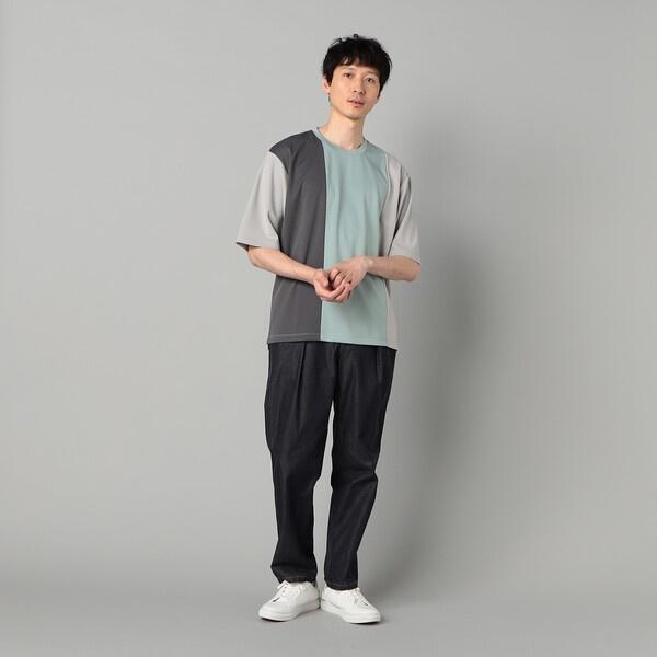 COMME CA MEN（コムサメン） 岡山織り超長綿高密度デニム インタック