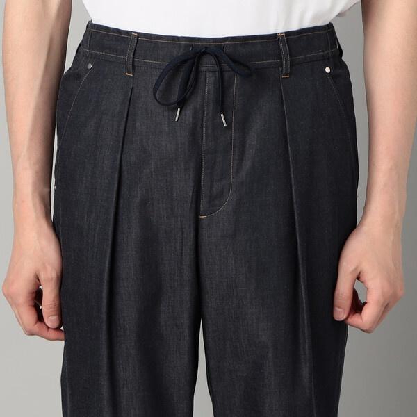 COMME CA MEN（コムサメン） 岡山織り超長綿高密度デニム インタック