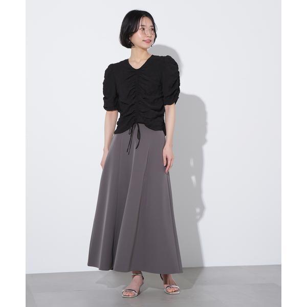 N. NATURAL BEAUTY BASICエンブロイダリーワッシャーブラウス エヌ ナチュラルビューティーベーシック N. Natural Beauty