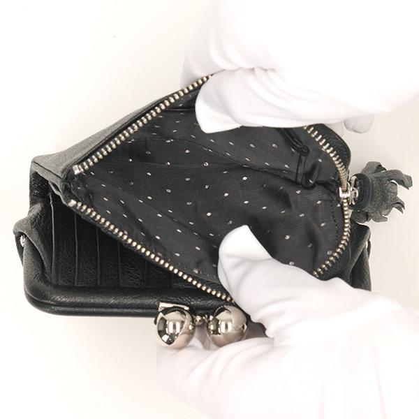 ペルケ perche / マルチスタッズがま口二つ折りウォレット : マルイ