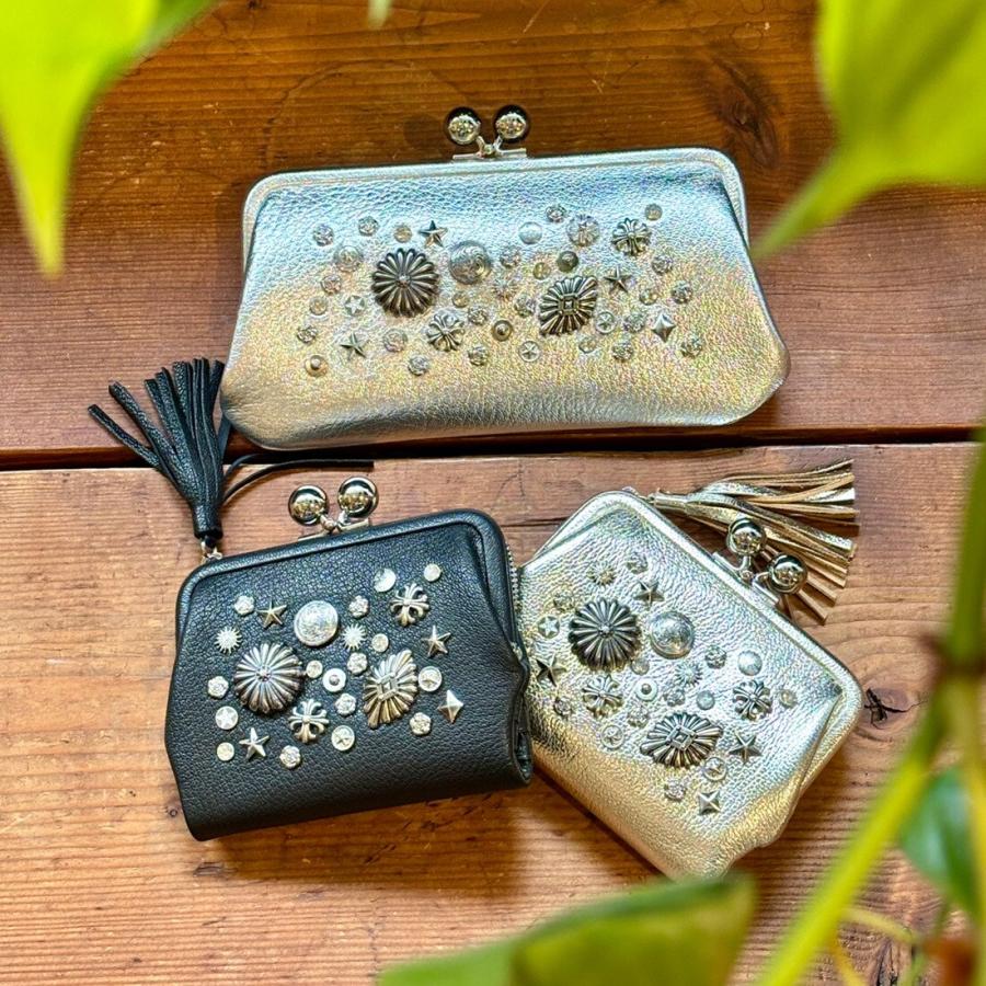 ペルケ perche / マルチスタッズがま口ロングウォレット : マルイ(丸井