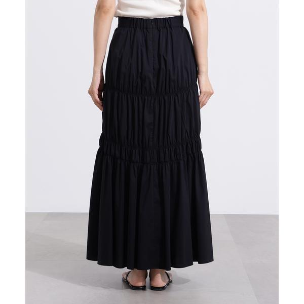 スカート n N.Natural Beauty Basic 切替ギャザースカート : マルイ(丸井)Yahoo!店