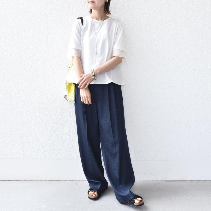 SHIPS（シップス） 【WEB限定】〈接触冷感 / UVカット〉シアー