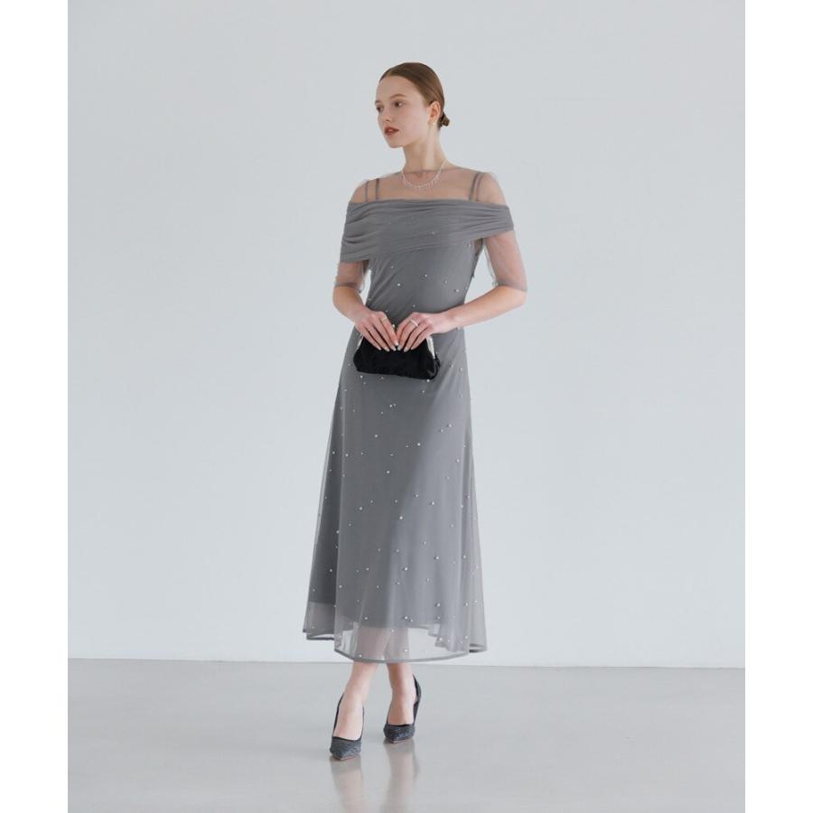 ANDRESED 2way チュールドレス ANDRESD ドレス チュールレイヤードドレス / tulle layered