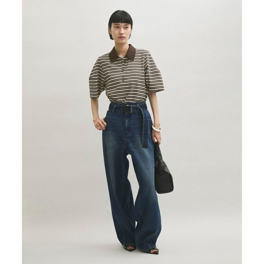 ADAM ET ROPE'（アダムエロペ） コクーンスリーブポロシャツ : マルイ