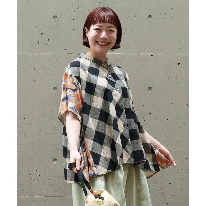 AS KNOW olaca 【大きいサイズ】シャシャシャとCHKSH