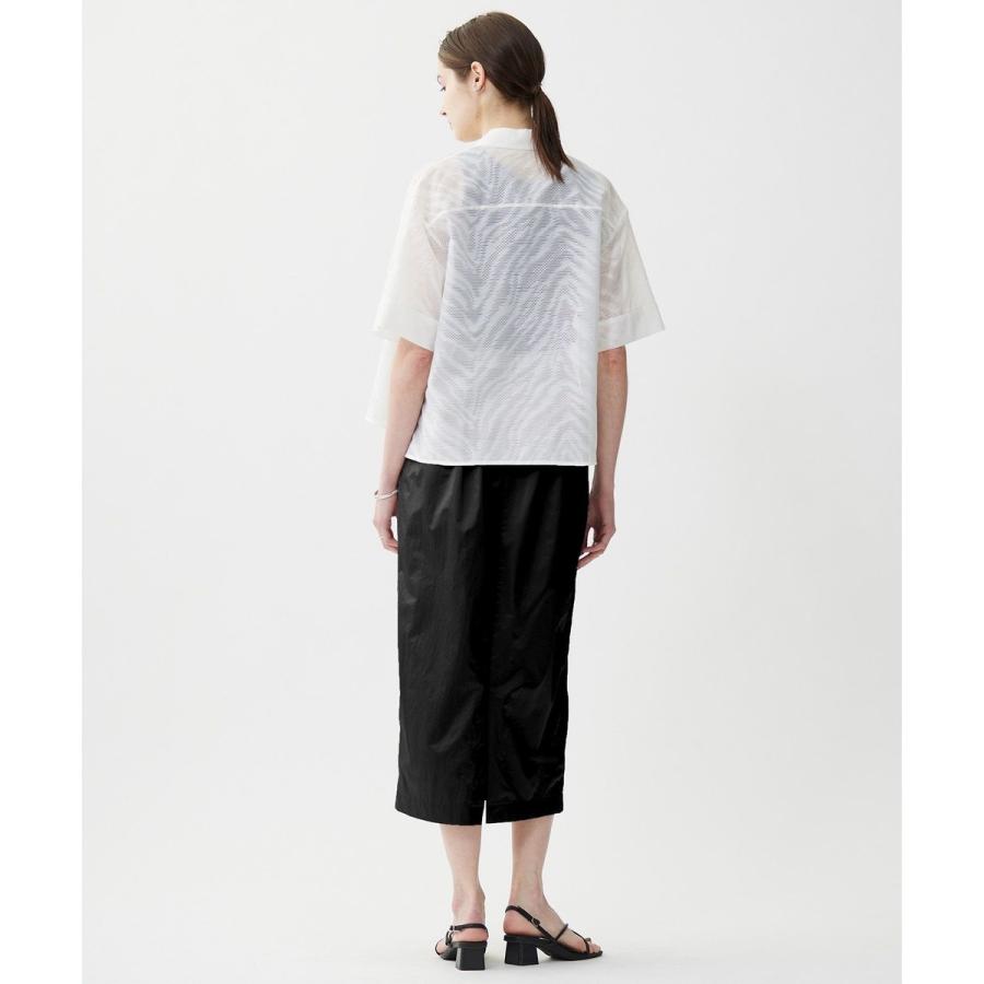 ICB 【洗える】ゼブラシアーJQ クロップドシャツ : マルイ(丸井)Yahoo  