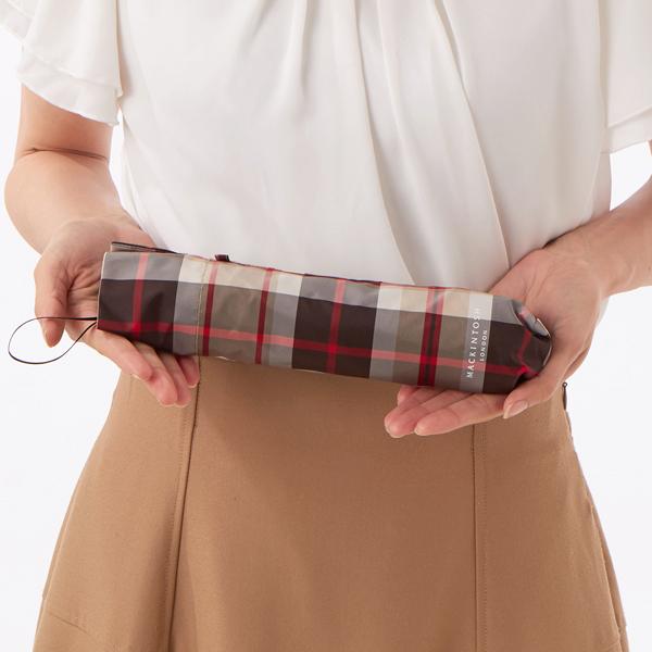 MACKINTOSH LONDON】先染めチェック雨傘（折りたたみ傘） : マルイ