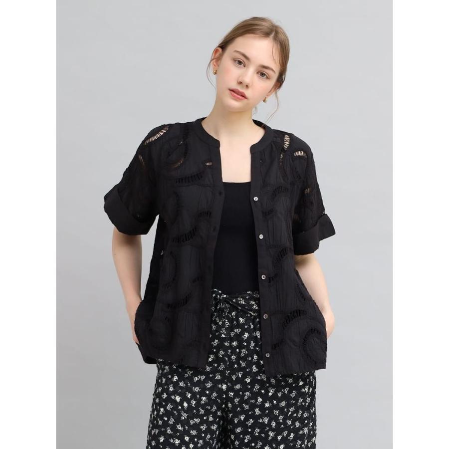 ヴァン（Vin）/コットンエンブロイダリーシャツ VIN（バン） コットンエンブロイダリーシャツ : マルイ(丸井)Yahoo!店