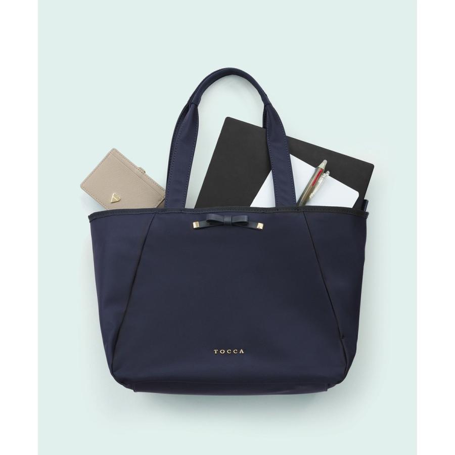 TOCCA トッカ　JOLIE KNOT NYLONTOTE トートバック TOCCA（トッカ） 【A4サイズ対応】JOLIE KNOT NYLONTOTE トートバッグ