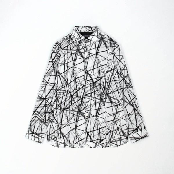 ニコルクラブフォーメン（NICOLE CLUB FOR MEN）/【RIELABO】レイズオブライトプリントシャツ(日本製) NICOLE CLUB FOR MEN（ニコルクラブフォーメン） 【RIELABO】レイズ