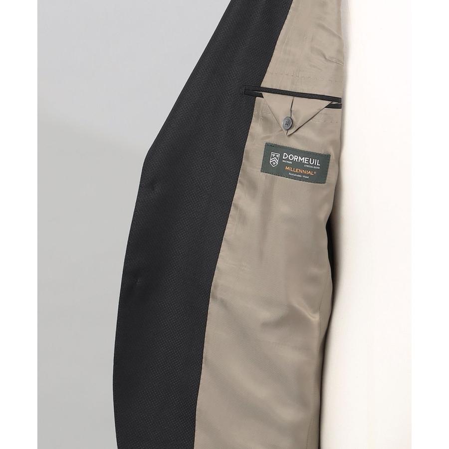 【DORMEUIL/ドーメル】ミレニアル　通年スーツ＿ブラックの画像