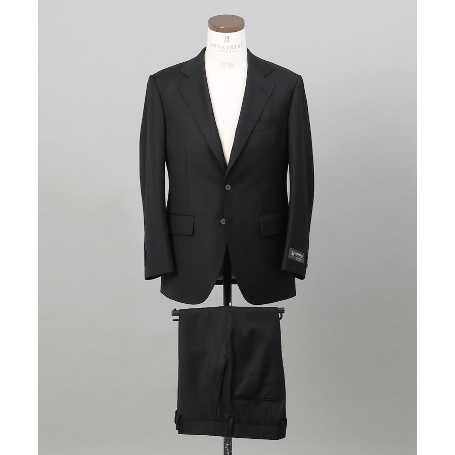 【DORMEUIL/ドーメル】ミレニアル　通年スーツ＿ブラックの画像
