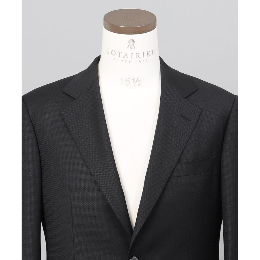 【DORMEUIL/ドーメル】ミレニアル　通年スーツ＿ブラックの画像