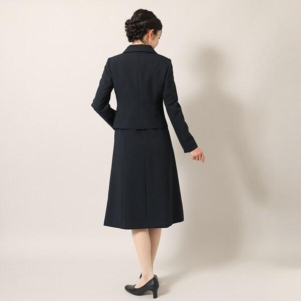 ESCOMUL（エスコミュール） お受験スーツ／洗える／防シワ／濃紺