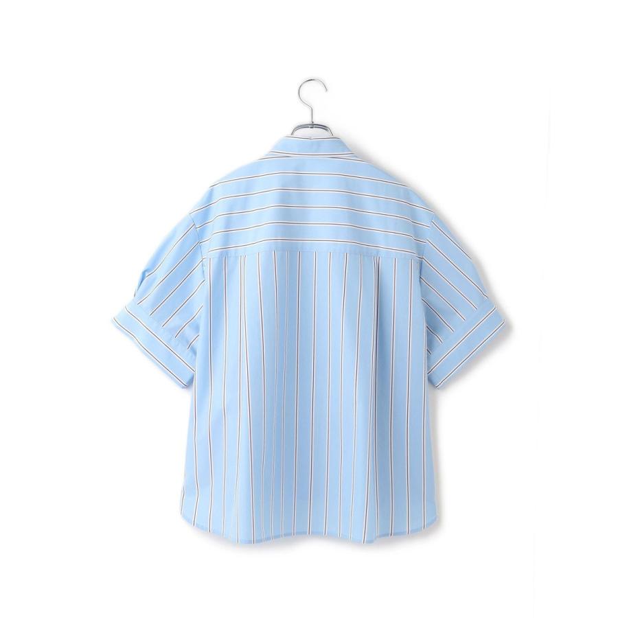 ADAM ET ROPE アダムエロペ バウンスカフステントラインシャツ ADAM ET ROPE'（アダムエロペ） 【サステナブル】バウンスカフステント