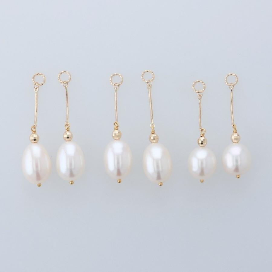 美品　agate ピアス用パールチャーム　10K K10パールピアスチャーム｜ピアスチャーム｜アガット 公式オンラインストア