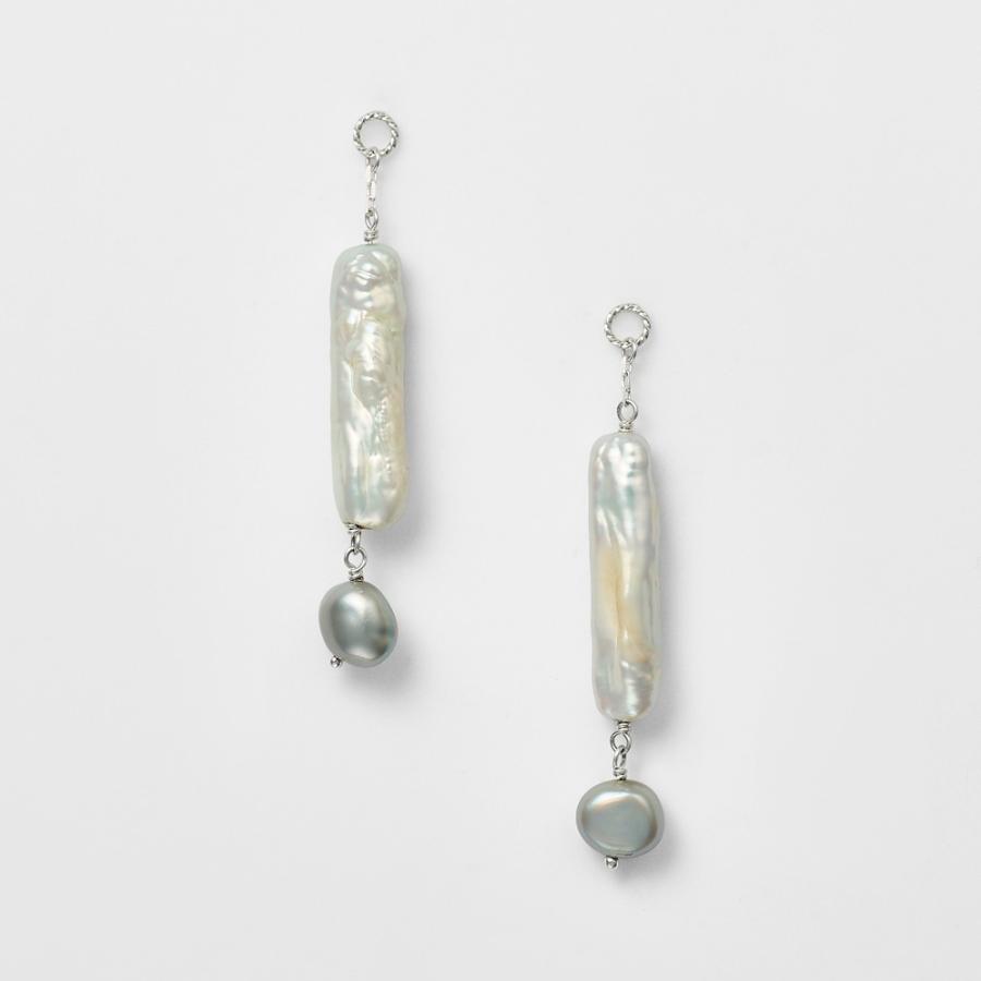 アガット パール クォーツ ピアス チャーム agete（アガット） シルバーパールピアスチャーム : マルイ(丸井)Yahoo