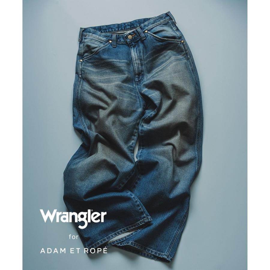 ADAM ET ROPE別注Wrangler WIDE FLAREデニム アダム エ ロペ ADAM ET ROPE' 《別注》【Wrangler/ラングラー】WIDE