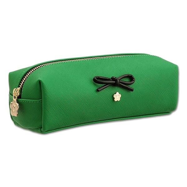 MARY QUANT（マリークヮント） サフィアーノリボン スクエアペンケース