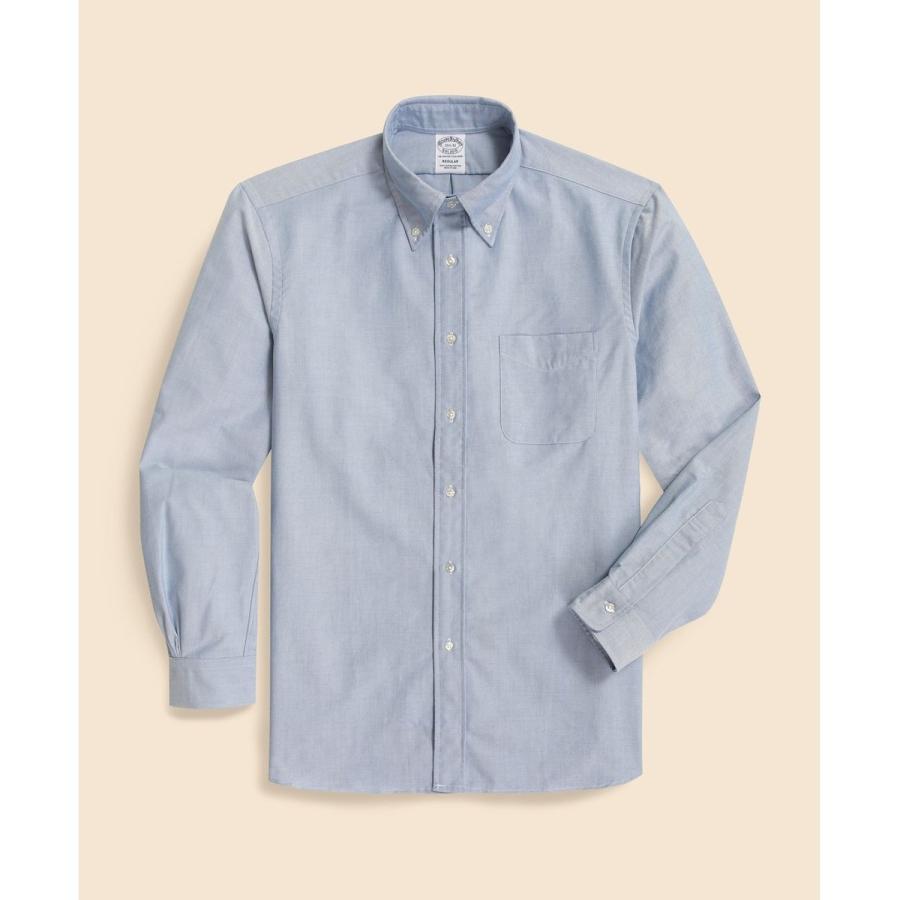スーピマコットン　オックスフォード　ドレスシャツ　Regular Fit　Made in USAの画像