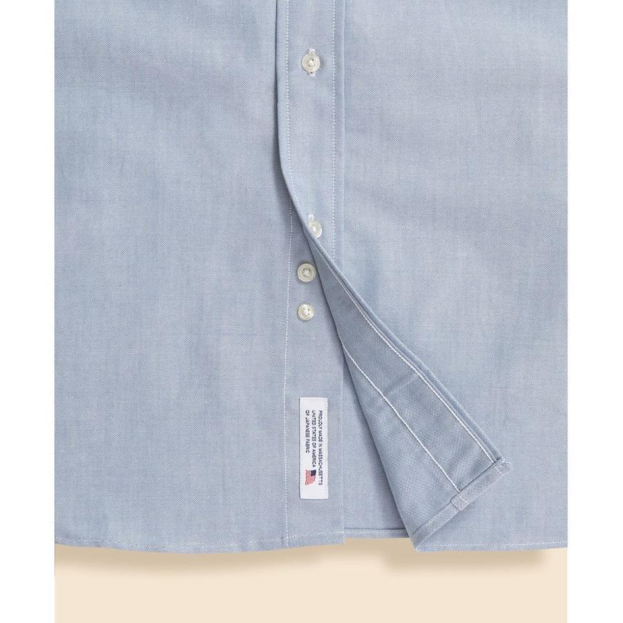 スーピマコットン　オックスフォード　ドレスシャツ　Regular Fit　Made in USAの画像