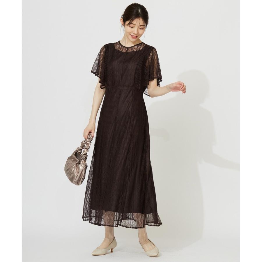 【完売品】ストライプレーシー ドレス ANY SIS 【洗える】ストライプレーシー ドレス : マルイ(丸井)Yahoo!店