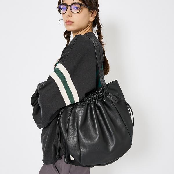 【未使用級】ABAHOUSE アバハウス レザー トートバッグ ブラック 美品 ABAHOUSE GRAY トートバッグ 「展開店舗限定」ネオ レザー トート