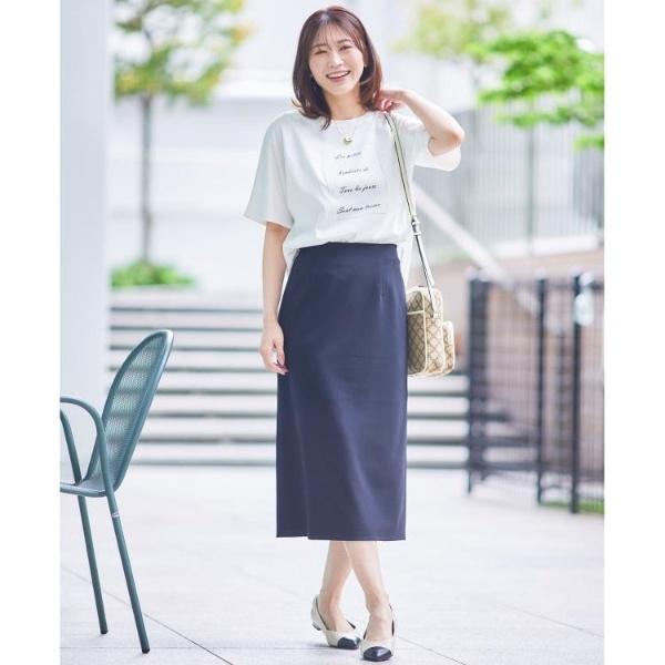 スカート e* Reflect 【マシンウォッシュ可】ナロースカート : マルイ(丸井