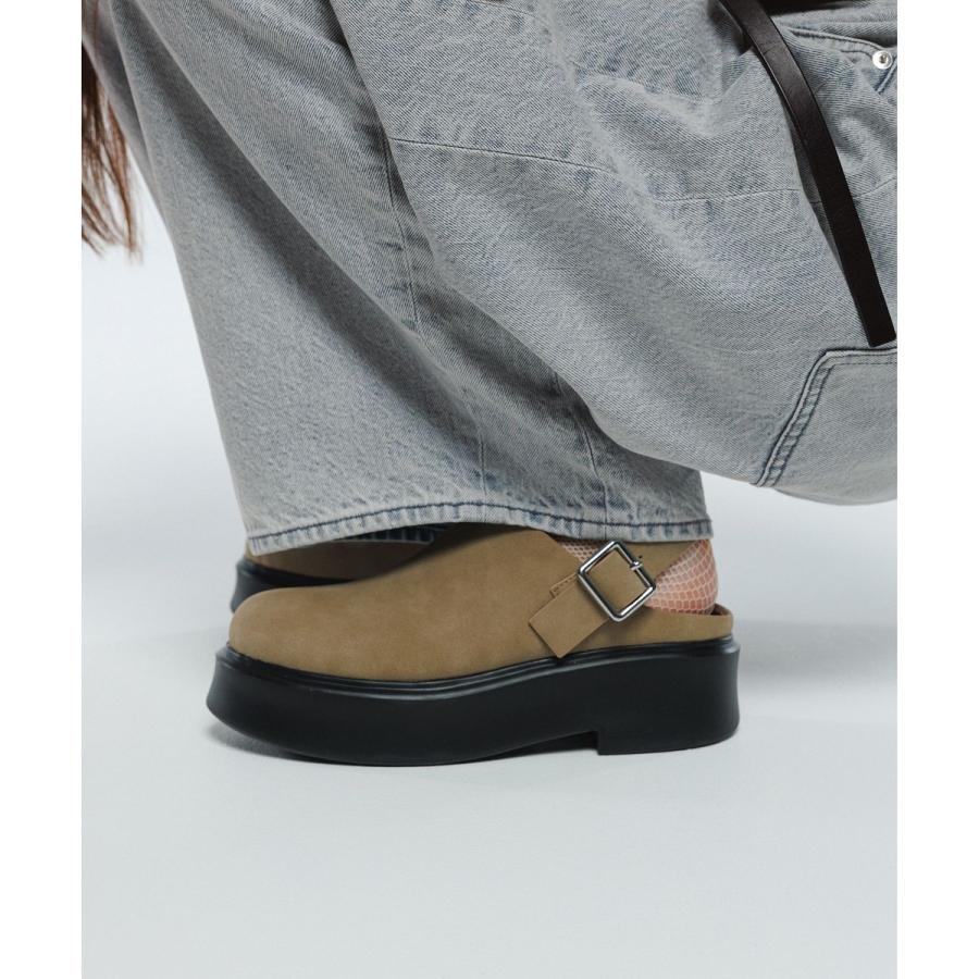 美品ADAM ET ROPE' ボリュームソールベルトクロッグ24.5 美品ADAM ET ROPE' ボリュームソールベルトクロッグ24.5 - メルカリ