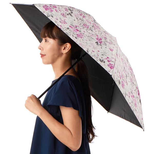 ジル スチュアート（JILL STUART）/【 JILL STUART】ヴィンテージフラワープリント晴雨兼用傘(折り畳み・ミニ傘) JILL STUART（ジルスチュアート） 【 JILL STUART】ヴィンテージ